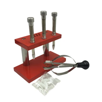 

Accessories Professional Watch Hand Presser Set Repair Tool Plunger 3 Heads Tongs Remover Watchmaker Wristwatch Setting Fitting