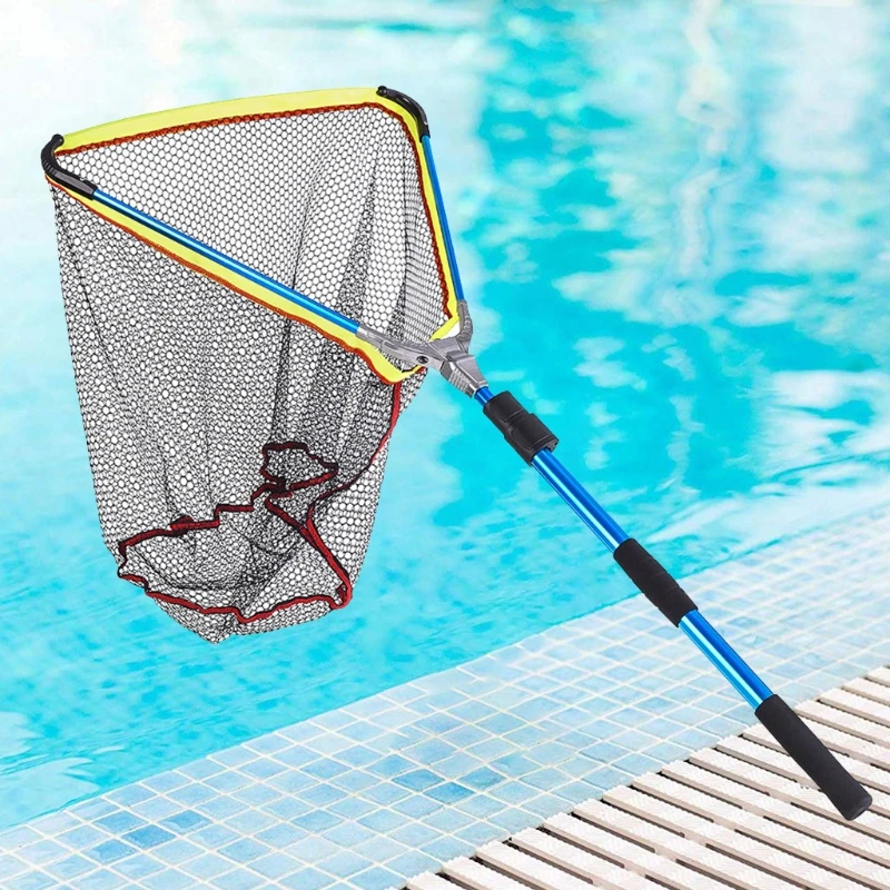 

New 200cm / 79 Inch Telescopic Aluminum Fishing Telescopic Fishing Net with Extendable Telescopic Handle