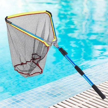 

New 200cm / 79 Inch Telescopic Aluminum Fishing Telescopic Fishing Net with Extendable Telescopic Handle