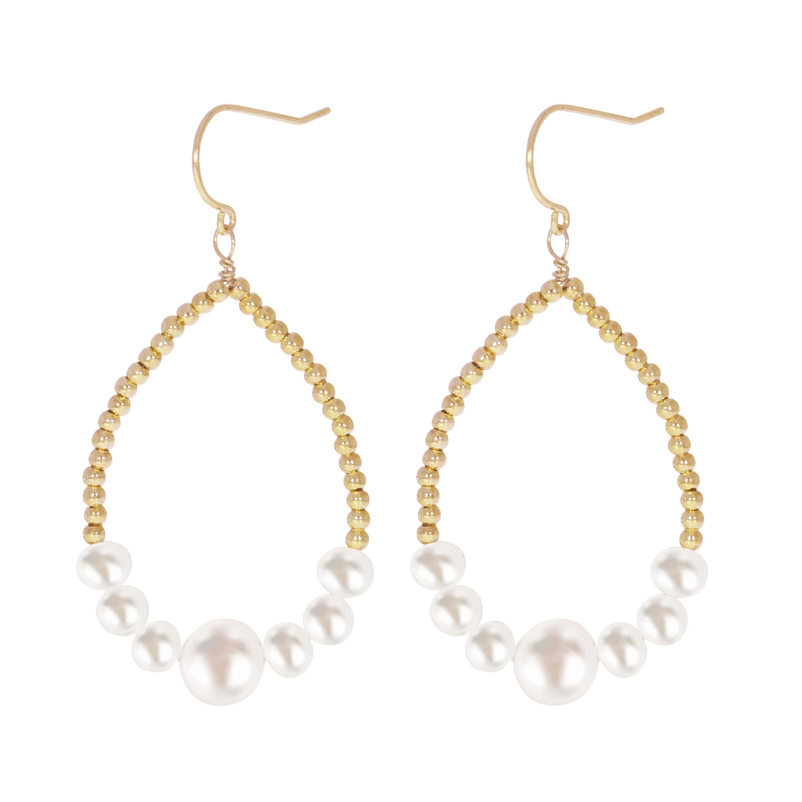 

Женские серьги с пресноводным жемчугом, серебро 925 пробы, 14 к