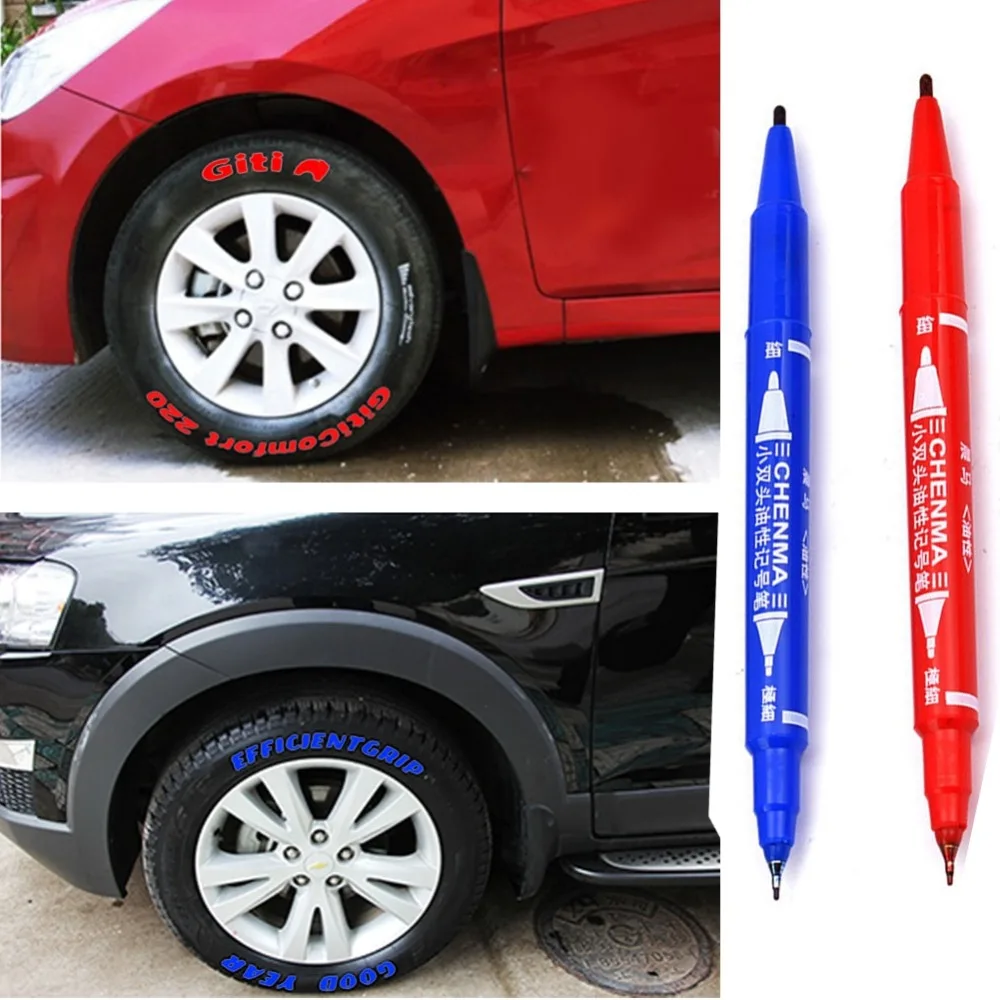 Hot New Waterproof Pen Car Tire Tread CD Metal Permanent Paint Marker Graffiti Oily | Автомобили и мотоциклы
