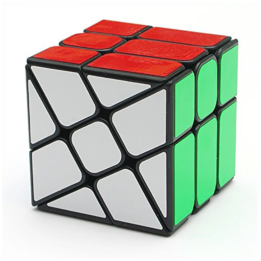 

IQ-Cubes YJ Windmill Cube 3x3 Fisher Cube High Speed Cube Puzzle Magic Professional Learning&Educational Cubos magicos Kid Toys