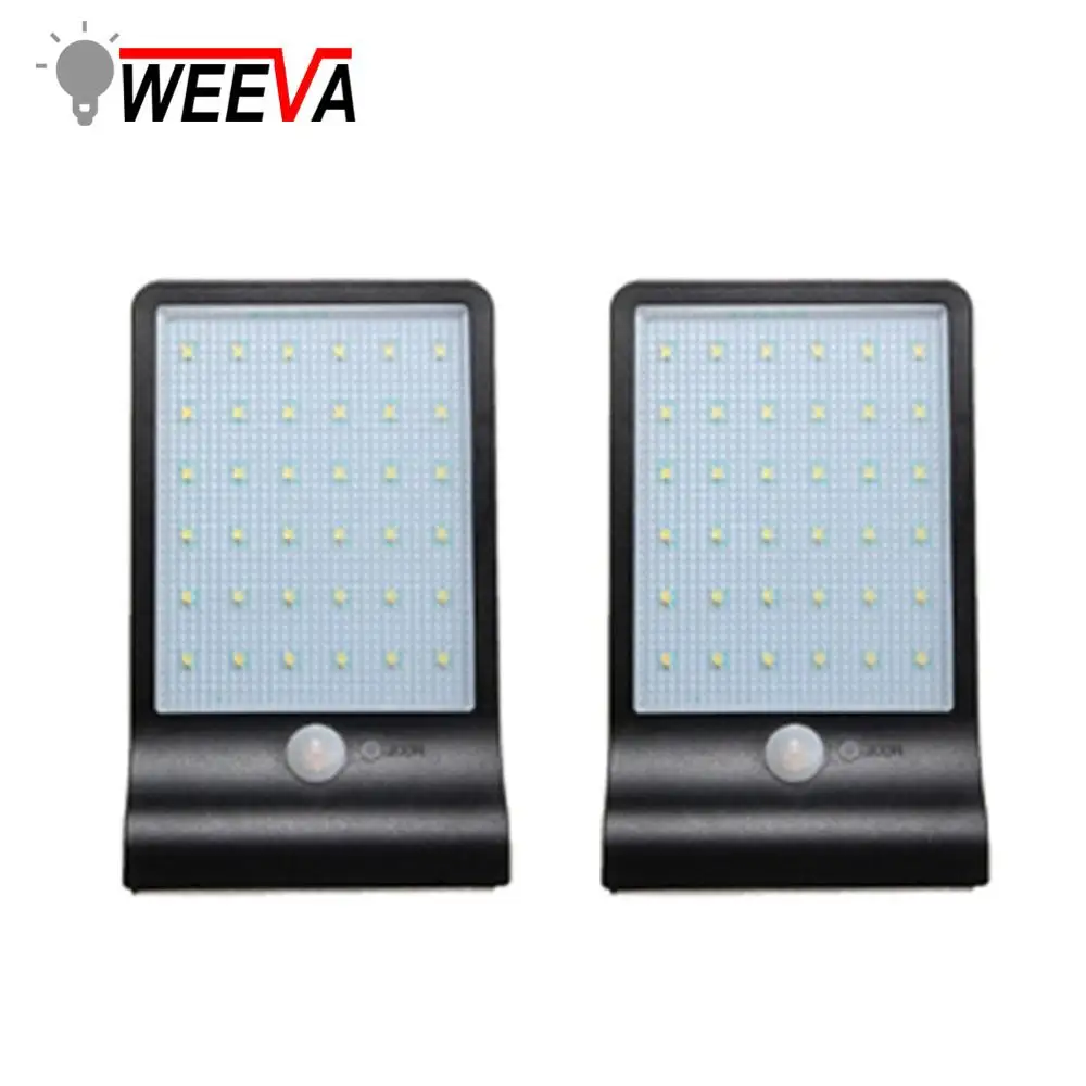 Наружная садовая охранная Лампа PIR датчик движения Солнечный свет