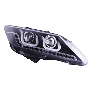 

Car Styling for Toyota Camry Headlight 2012-2014 led headlight led drl D2H hid Q5 Bi-Xenon Lens low beam