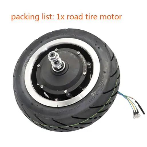 road tire motor 60 в 1600 Вт Электрический мотор для скутера внедорожные/дорожные шины электрический моторный концентратор колеса двигателя для 1" скейтборд ховербо Kick E скутер - Цвет: road tire motor