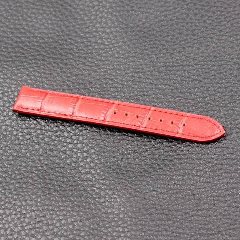 Female leather watch band substitute For Tissot 14mm 16mm strap accessories Without Clasp