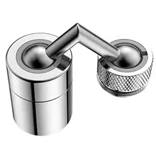 

Faucet Nozzle Rotation Aerator Sink Tap Swivel Kitchen Bathroom Water Saving For Internal Thread Diameter 23.5-24MM