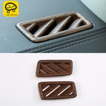

CARMANGO for Volkswagen VW Atlas 2017-2019 Auto Car Dashboard Air Outlet Vent Frame Trim Cover Stickers Interior Accessories