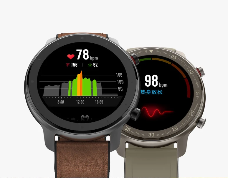 [Глобальная версия] Xiaomi Amazfit GTR 47 мм gps Смарт часы мужские 5 АТМ водонепроницаемые Смарт часы 24 дня батарея