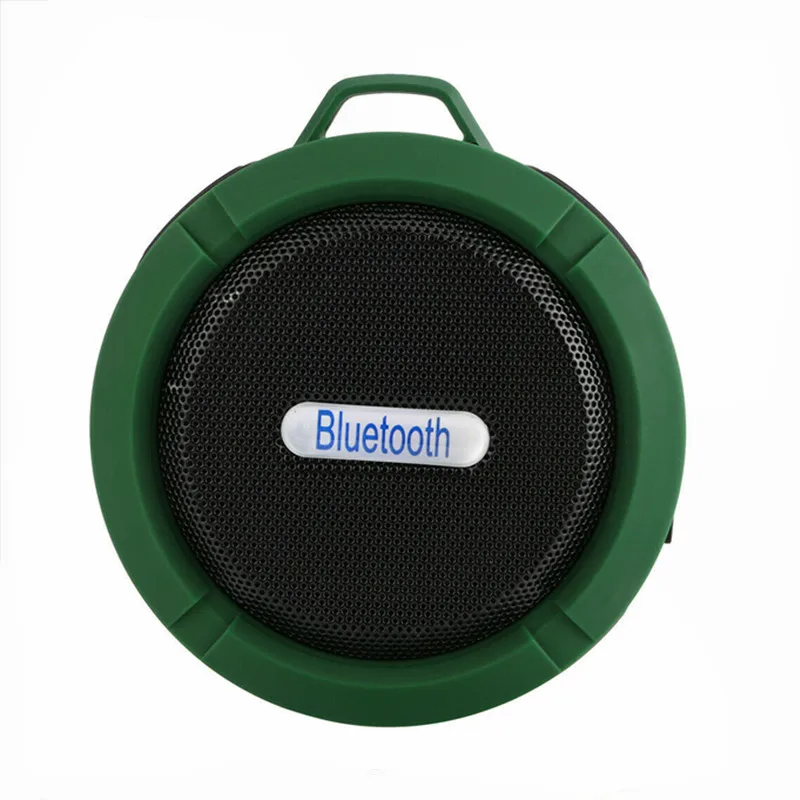 Green Antoksky мини беспроводной Bluetooth динамик Портативный Водонепроницаемый Открытый Колонка коробка динамик Поддержка TF карты стерео Hi-Fi колонки - Цвет: Green