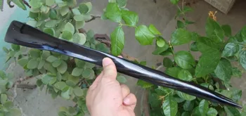 

Shoe horn/shoes/black buffalo/acupressure stick / multi-function point foot meridian massager acupoint massage stick / pull rod