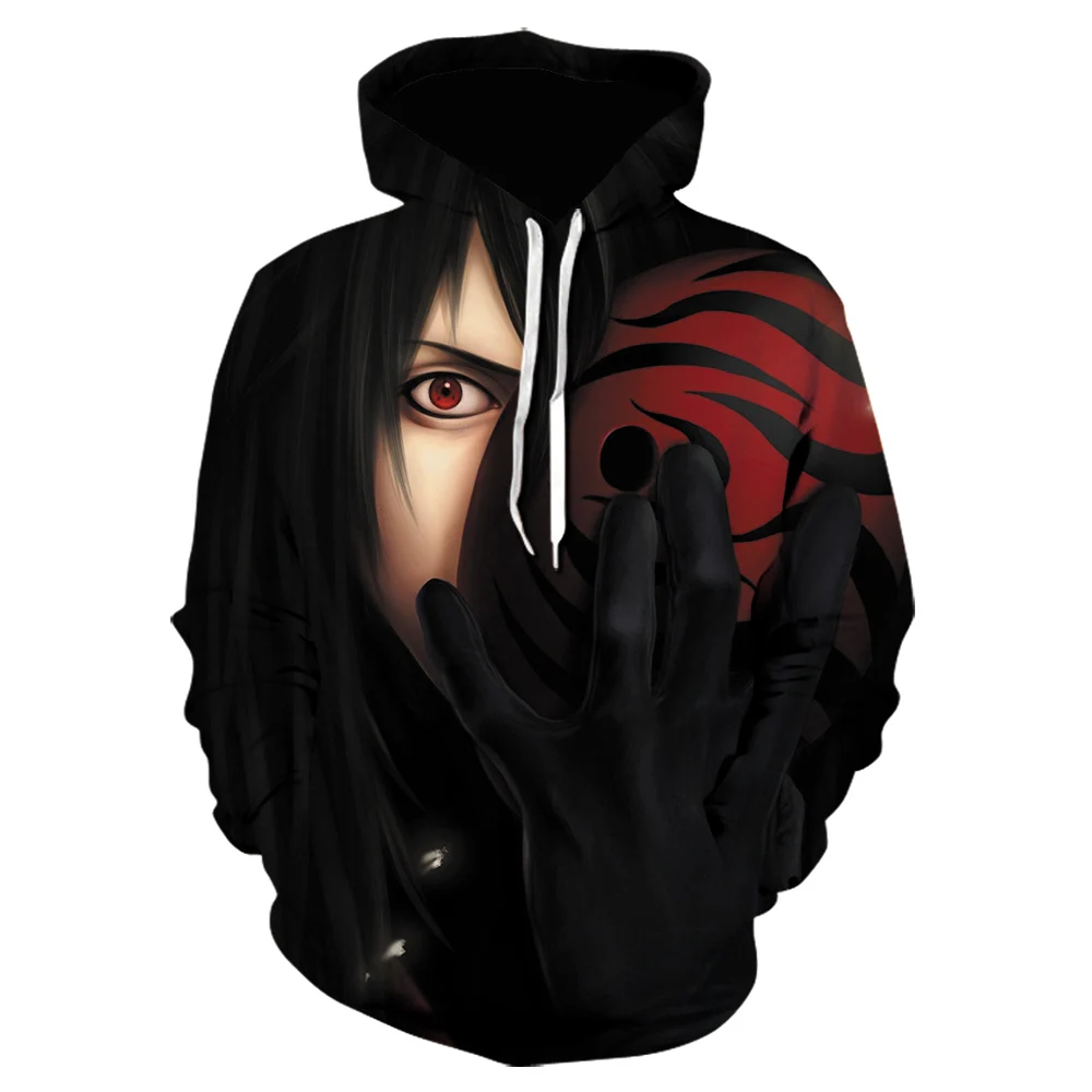 Толстовка с капюшоном Sasuke kakashi для мужчин и женщин пуловер 3D принтом Аниме Наруто