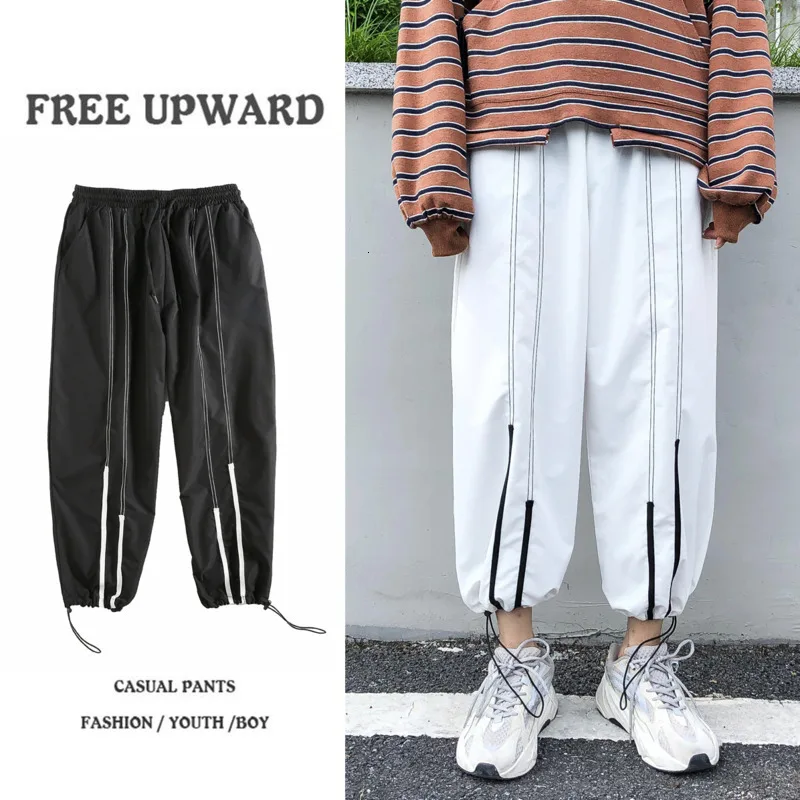 

Sweatpants Men Fashion Solid Color Casual Joggers Pants Men Streetwear Wild Hip Hop Loose Straight Gym Track Pants Man M-2XL