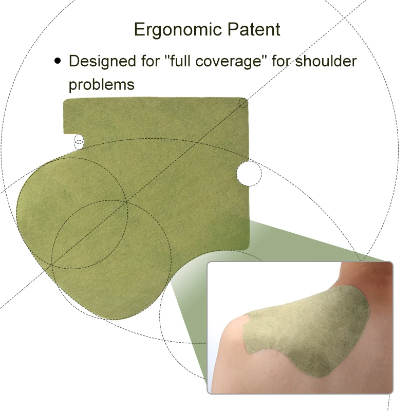 10 шт. медицинский пластырь на плече полыни для боли в суставах шейный спондилез обезболивающий стикер ревматоидный артрит пластырь C1681