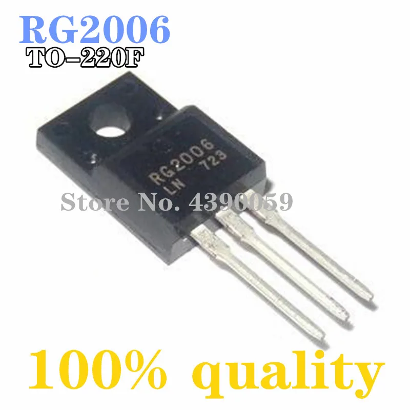 10pcs RG2006 TO-220F RG2006LN TO220 600V 20A | Электронные компоненты и принадлежности