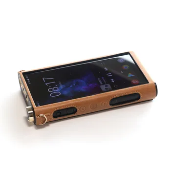 

Leather Case for FiiO M15 Music Player Protective Case Double-color Cover with Lanyard for FiiO M15 Music Player Accessories