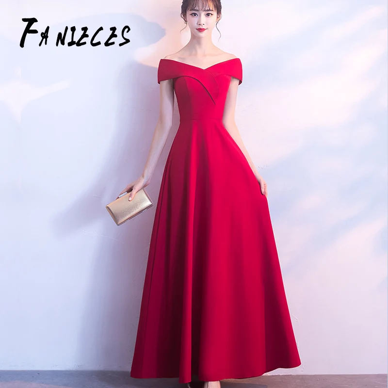 Женское однотонное платье черного и красного цвета, vestidos robe femme, Сексуальные вечерние платья в деловом стиле с v-образным вырезом и коротким рукавом, облегающие длинные платья макси sukienki