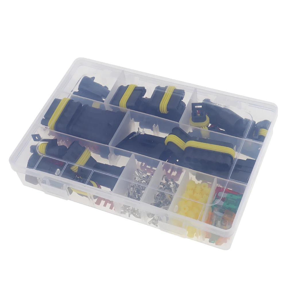 Автомобиль 1/2/3/4/5/6 Pin Way Электрический разъем Terminal Kit стабильное соединение