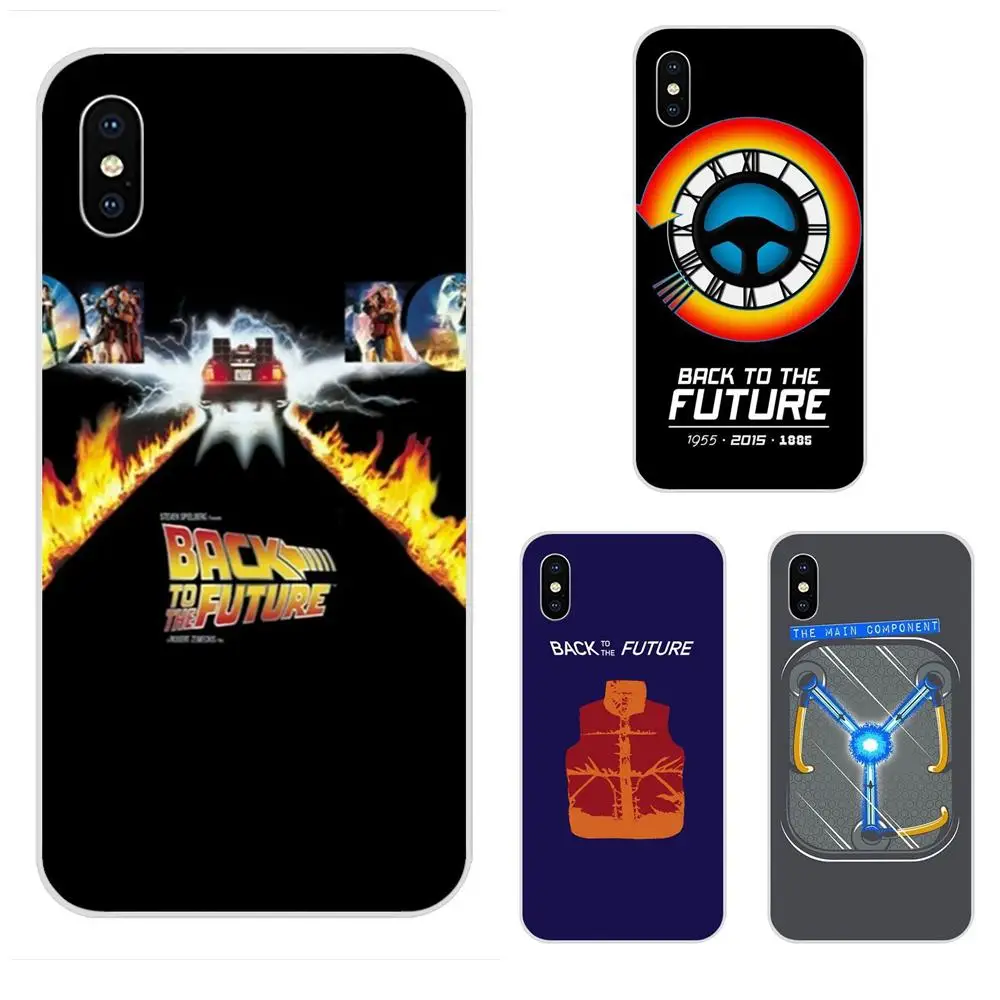 

Silicone Skin Case For Xiaomi Redmi Mi 4 7A 9T K20 CC9 CC9e Note 7 9 Y3 SE Pro Prime Go Play Car Back To The Future Retro
