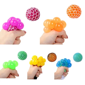 

The Grape Ball Funny Toys Antistress Grape Ball Autism Mood Squeeze Relief Toys For Stress Fun Creative Gifts Random Colors