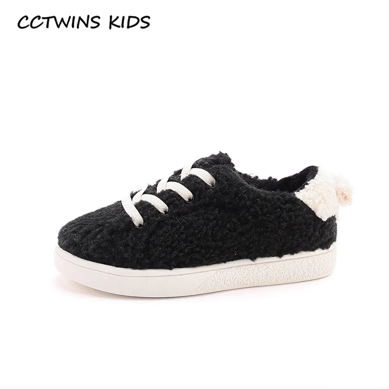 CCTWINS/детская обувь; коллекция года; Сезон Зима; Детские модные спортивные кроссовки; брендовая теплая обувь для маленьких девочек; повседневные кроссовки для мальчиков; Цвет Черный; FC2706