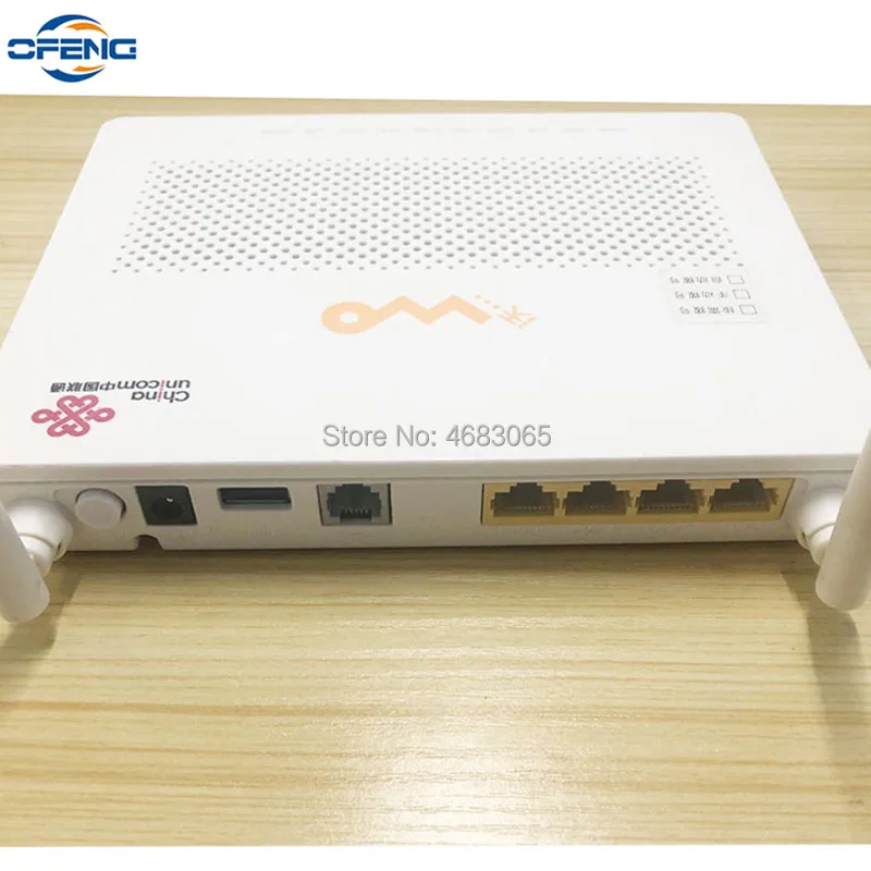 Secondhand 99% huawei HG8347R epon onu для оптоволоконного сетевого маршрутизатора, 1GE+ 3FE+ 1TEL+ 1USB+ wifi, английская прошивка