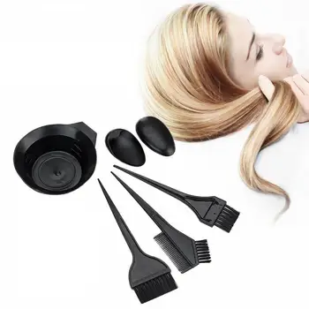 

5pcs/set Hair Dye Comb Brushes Tool Kit Set Tint Coloring Dye Headed Style Brushes Set Twin Comb Brush Hair A2Y0