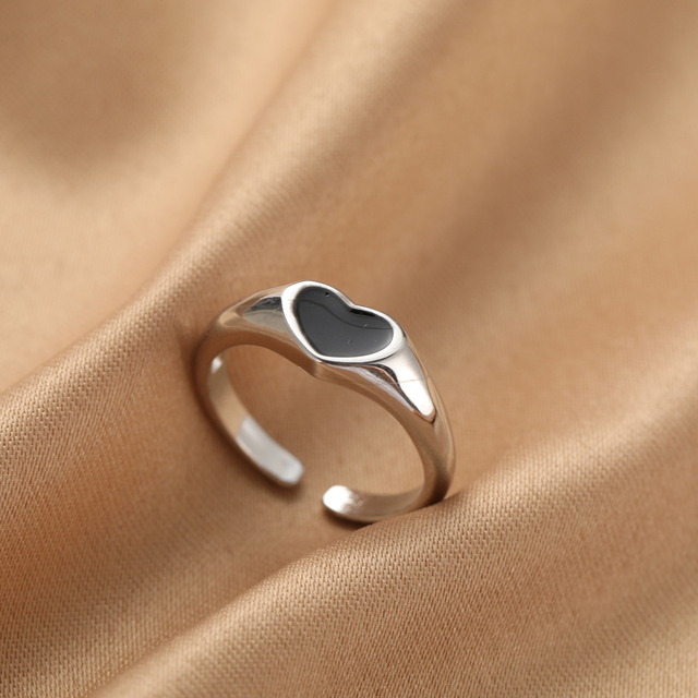 Gal Ring Alien Flower Queen Rings Namel Thick Ring Size Luxury Spring Fine Lucky Jewelry Heart Clouds Rings for Women Gift