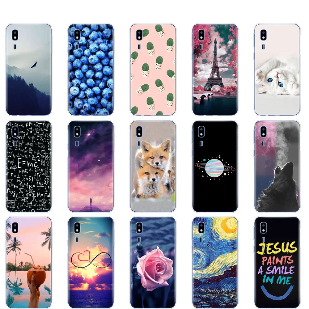 Чехол для samsung Galaxy A2 Core case 2019 силиконовый мягкий ТПУ чехол телефона A 2 A2Core A260F 5 0