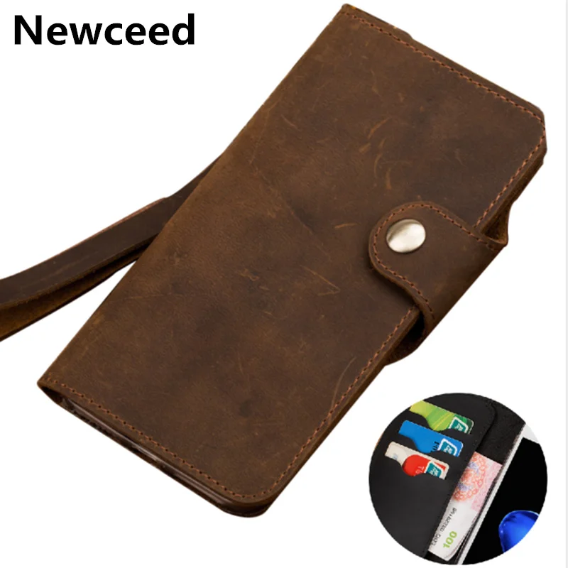 

Genuine Leather Lanyard Wallet Flip Case For Xiaomi Redmi Note 8 Pro Case For Redmi Note 8 Flip Case Credit Card Money Slot Capa