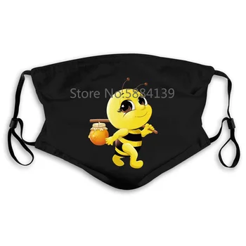 

Men's Honey Bee Logo Brand Style Mouth Mask Women's kid PM2.5