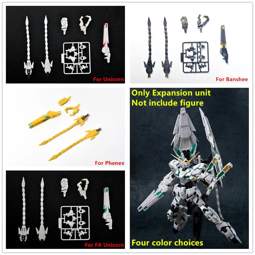 2pcs Unicorn Hyper Beam Javelin Axe Model Kit For Pg 1 60 Rx 0 Gundam