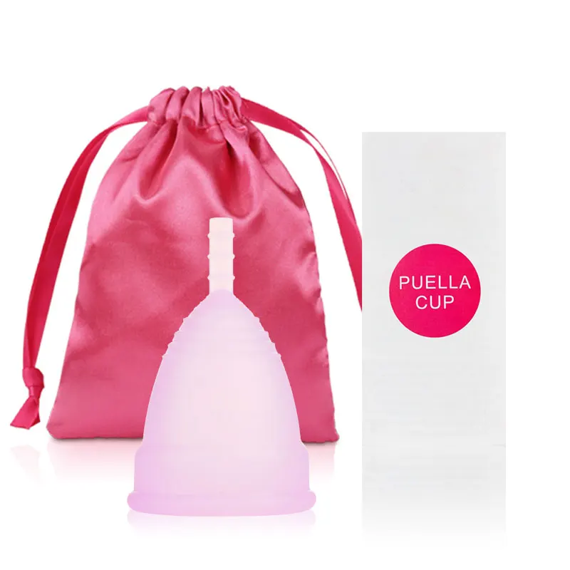 Silicone Menstrual Cup with Sterilizer - Comfortable, Eco-Friendly Period Care, Free Shipping