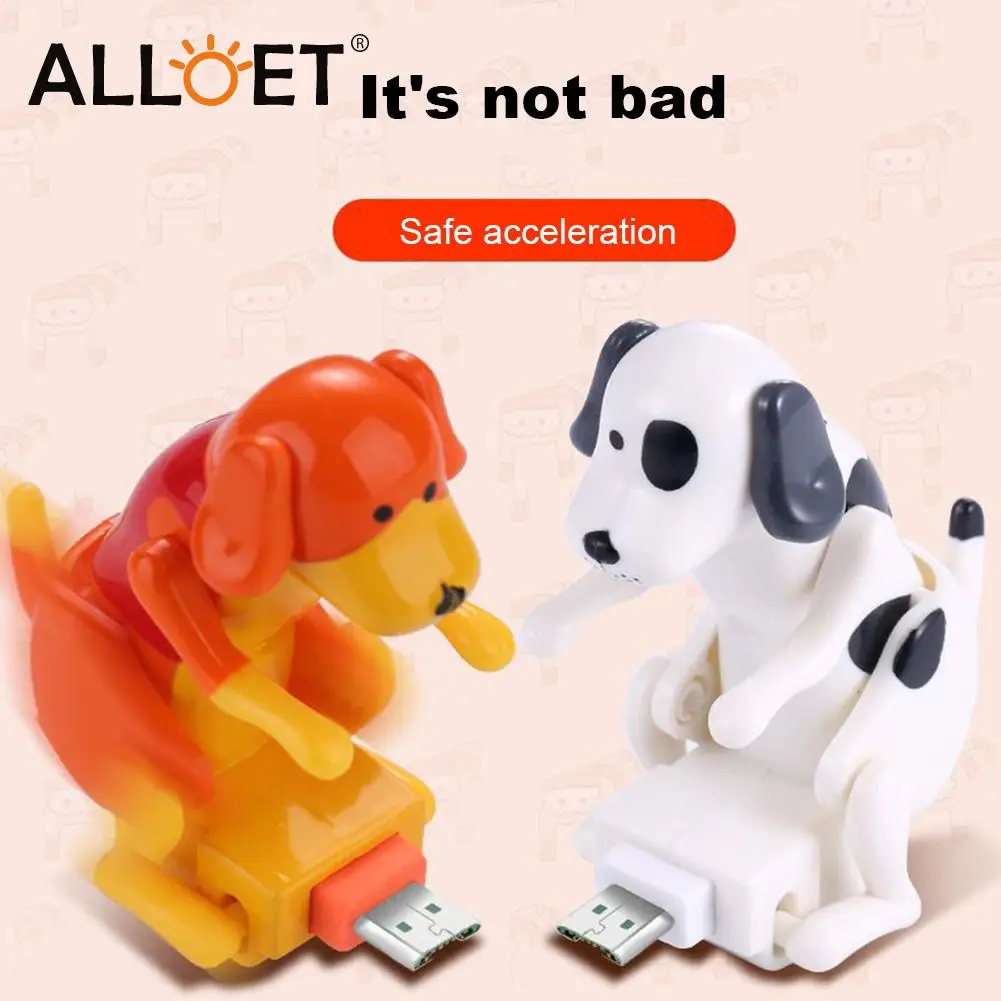 Cute Dog Design Fast Charger Micro USB Cable
