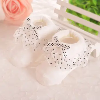 

Toddler Warm Bowknots Socks Candy Color Infants Baby Cotton Ankle Socks 8CM Sock