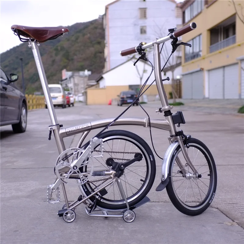 3sixty 16inch Folding bike Three folding bikes chrome molybdenum steel inner 3 speed brompton folding bike