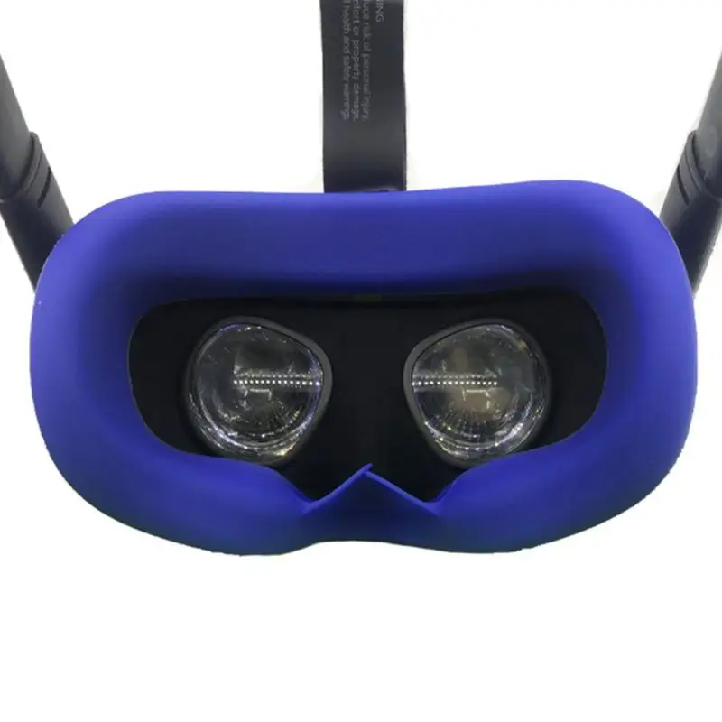 

Silicone Eye Mask Cover Unisex Soft Anti-sweat Anti-leakage Light Blocking Face Eyes Pad For Oculus Quest VR Glasses