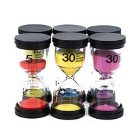 1PC 5/10/15/30 Minutes Sand Watch Hourglass Sandglass Sand Cook Clock Children Gift Sand Timer Home Decoration 1