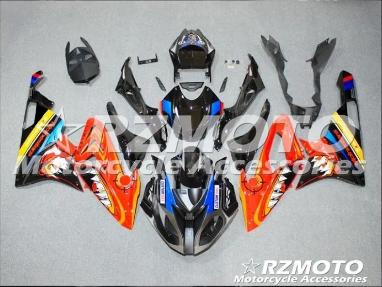 

New Style ABS Injection Mold Motorcycle Full Fairings kit Fit For S1000RR 2015-2016 15 16 Fairing bodywork Set Red Silver Black