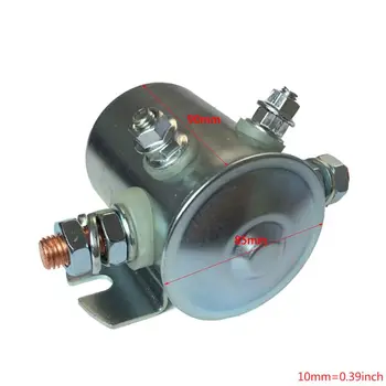 

New Continuous Duty Solenoid Relay Switch 200Amp Winch Golf Cart 12V Heavy Duty qyh