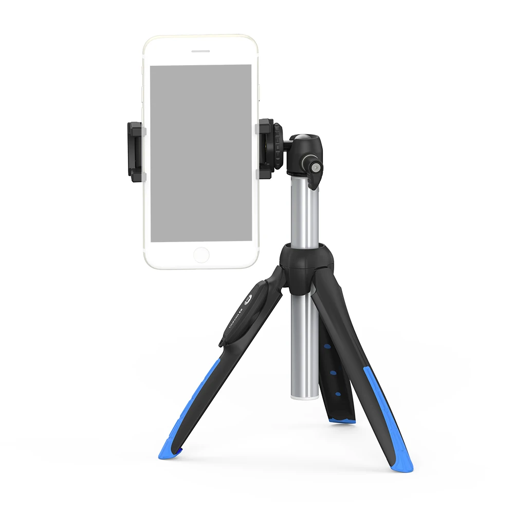 BENRO MK10P MK10ⅡPremium Smart Mini Tripod Selfie Stick Desktop Phone Stand MobiePhone Holder Bluetooth Remote Control