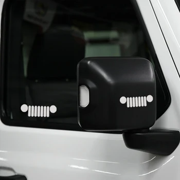 

For Jeep Wrangler Compass Renegade Rubicon TrailHawk 4Pcs Window Vinyl Decals Car Styling Self Adhesive Emblem Car Body Stickers