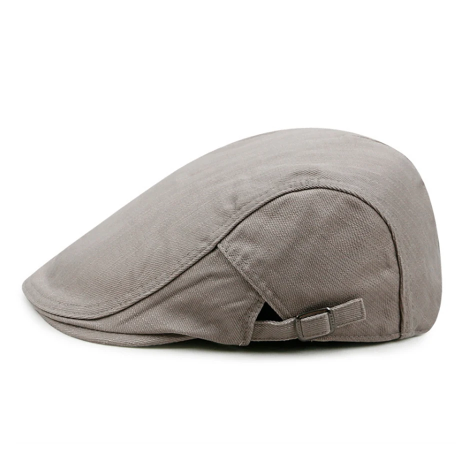 Light Grey BUTTERMERE, плоская кепка, берет для мужчин, хлопок, хаки, простые шапки для женщин, береты, одноцветные, Ретро стиль, лето, британский стиль, Гэтсби, Кепка-Утконос, s - Цвет: Light Grey