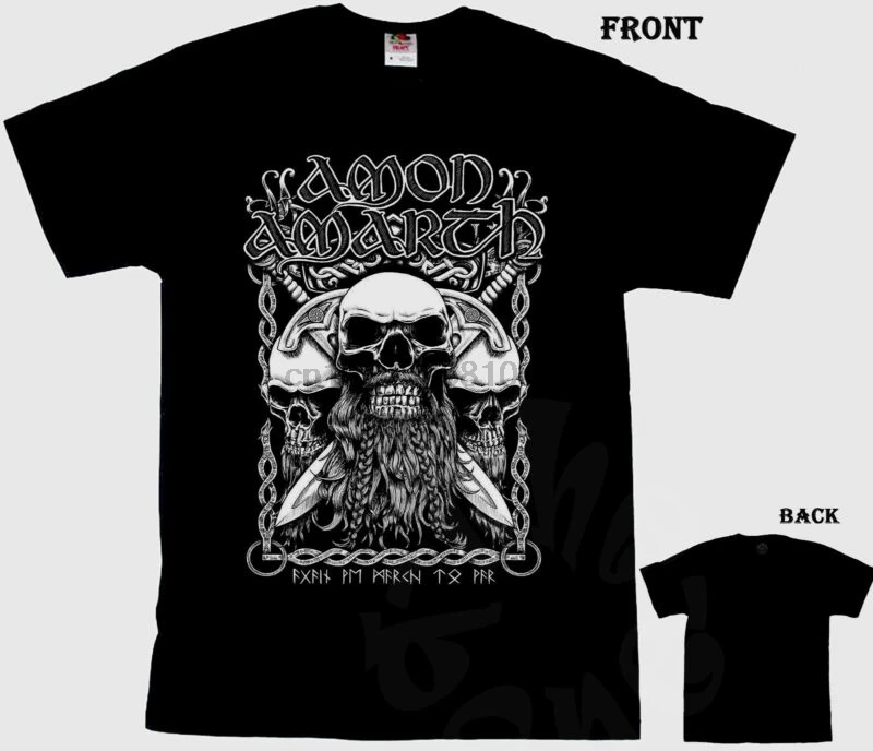 AMON AMARTH-Melodic death metal band-Arch Enemy Blakc T_shirt-sizesS to 7XL |