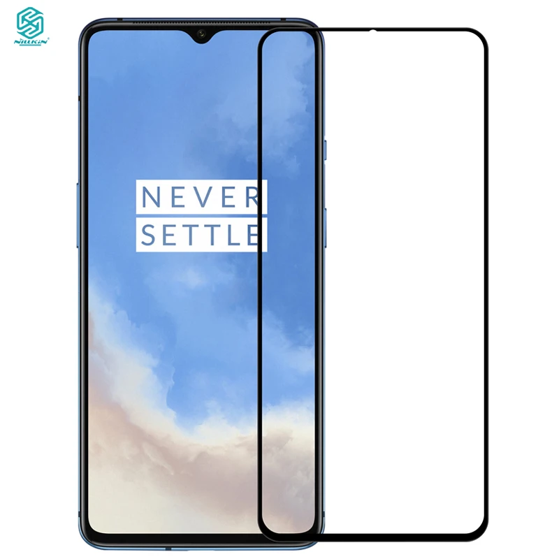 OnePlus 7t стекло Nillkin закаленное Oneplus CP + PRO Полное покрытие защитное для экрана / 1