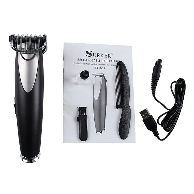 $US $13.21  Electric Trimmer Low Noise Rechargeable Hair Clipper Cordless Shaver Razor Hairdressing Machine