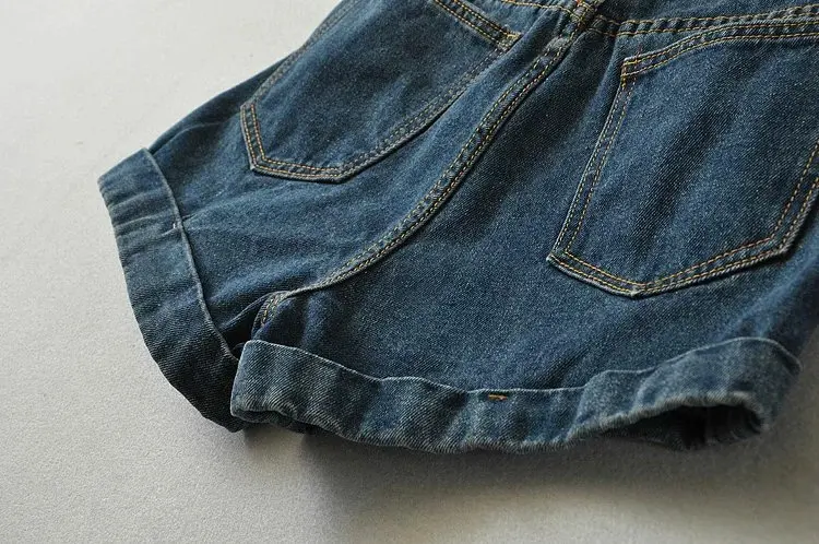 Женские ковбойские шорты aajeans с высокой талией в европейском и американском стиле