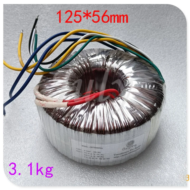 

Toroidal transformer for 300W power amplifier, two sets of 27v+0-6.3v-8v Class A ring cattle pure copper wire