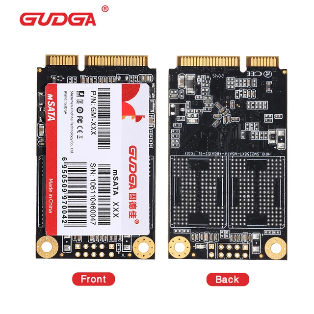 GUDGA ssd msata 32G 16G 64G For computer 3x5cm Mini SATAIII  Internal Solid State hard Drive for hp laptop Computer Accessories 4