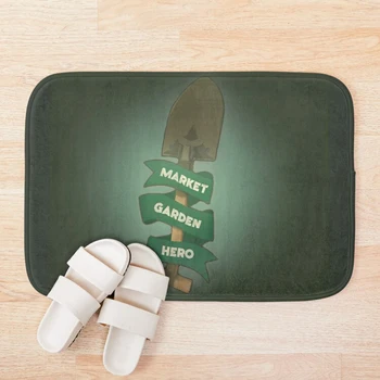 

Market Garden Hero Bath Mat 3d Pattern Print Bath Mats Anti Slip Soft Washable Bathroom Mat